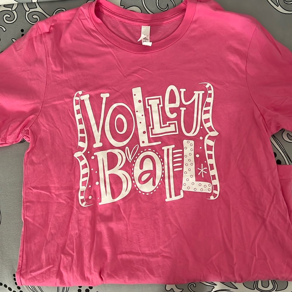 COPY - Bella Volleyball Medium Pink Shirt